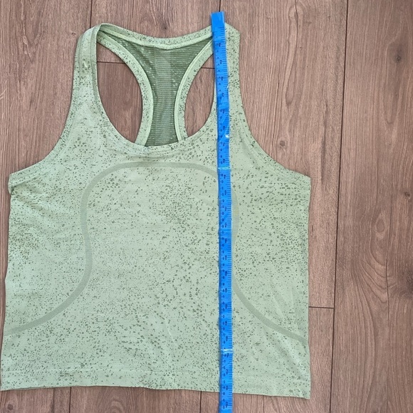 Lululemon | Swiftly Tech Racerback Tank Top | Race Length | Light Green-Size 10 - Picture 5 of 7